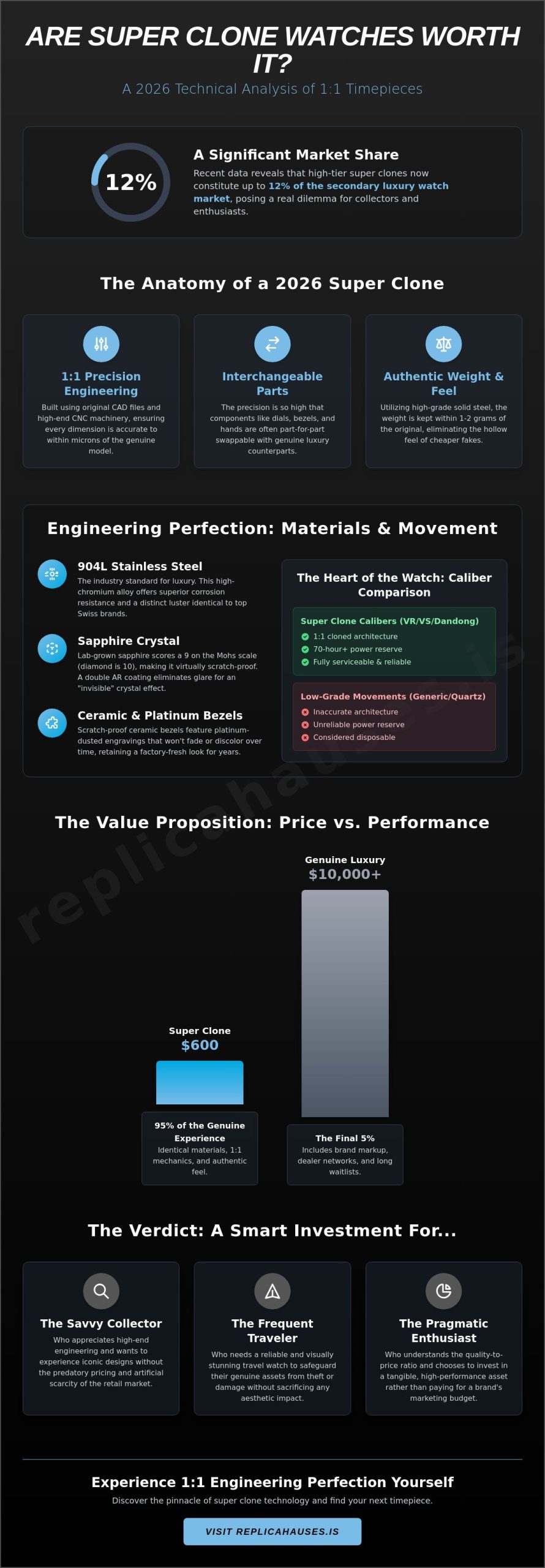 Are Super Clone Watches Worth It? The 2026 Value & Quality Analysis