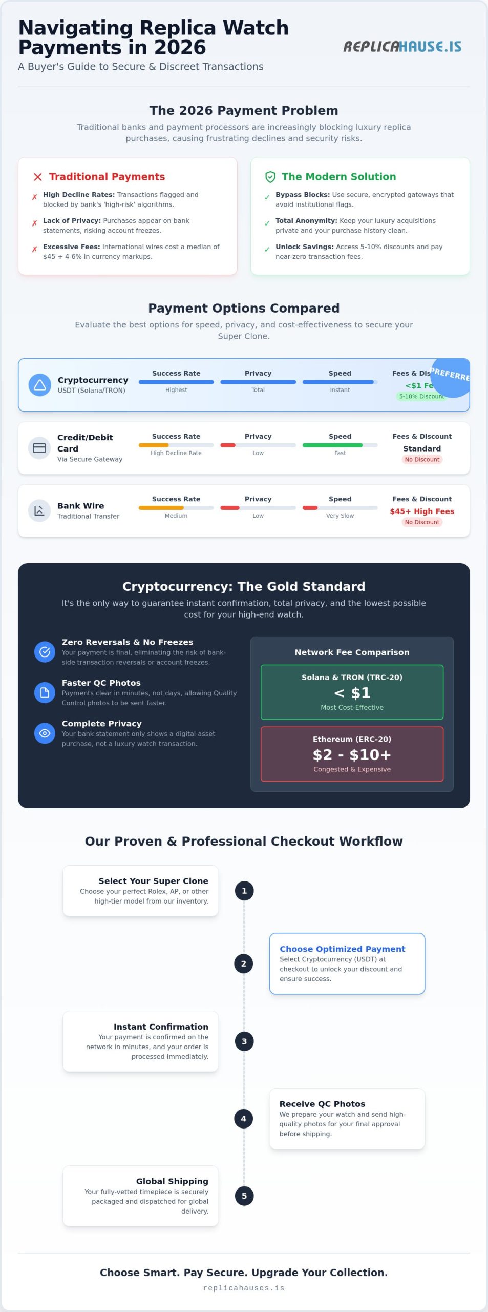 Replica Watch Payment Options: Secure Your 2026 Luxury Purchase
